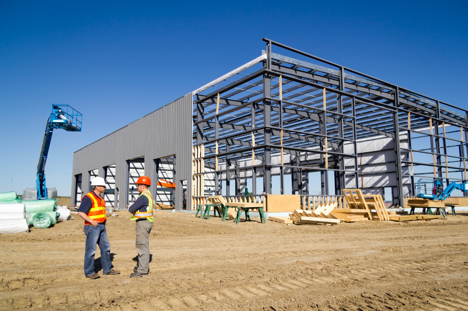 Structural steel frame by VNZ Engineering
