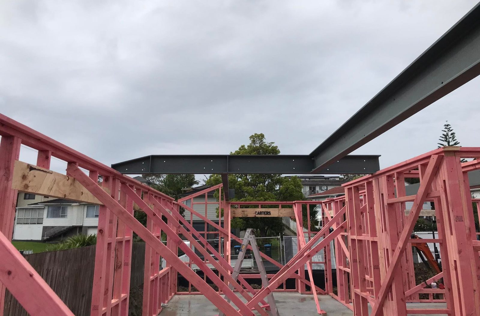 Renovation Steel Beams — Auckland