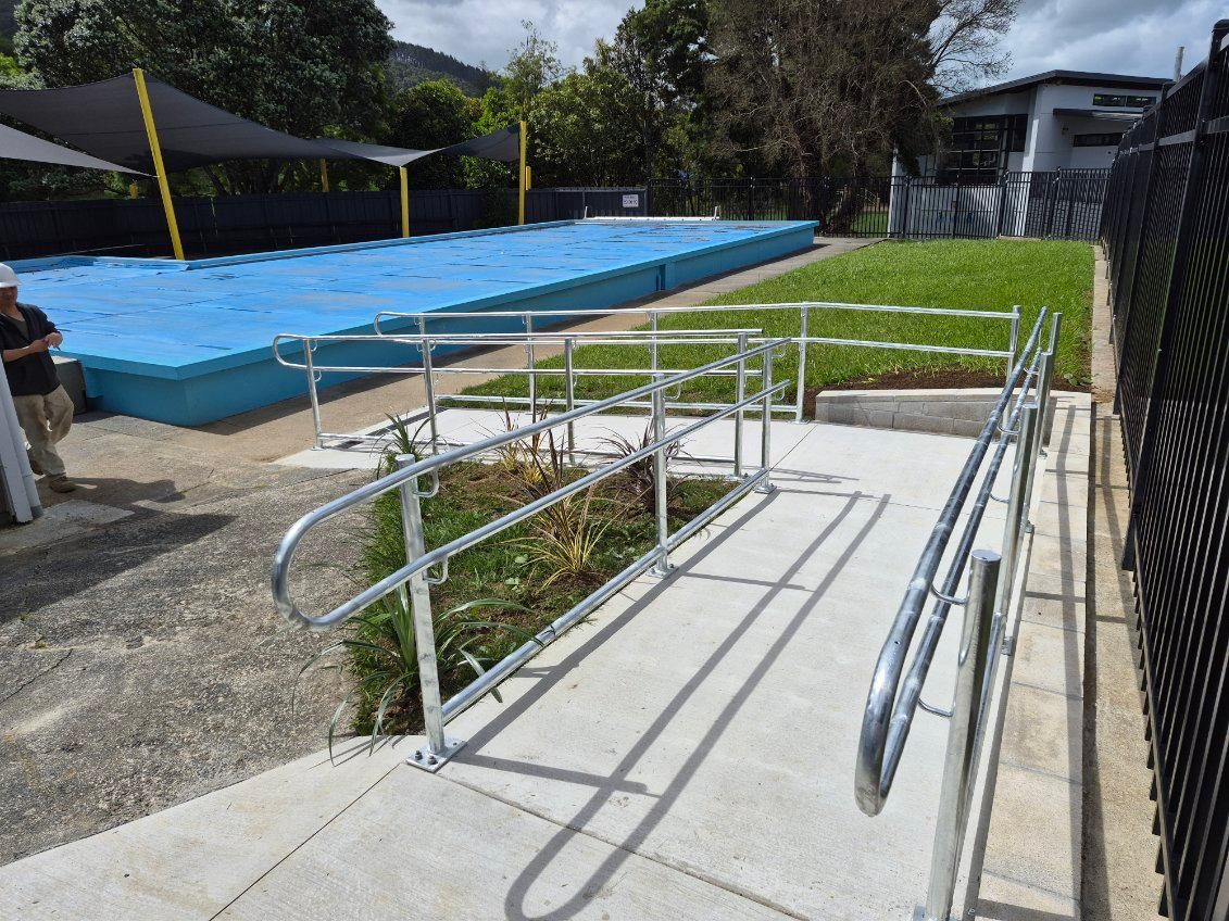 Pool Access Handrail — Auckland