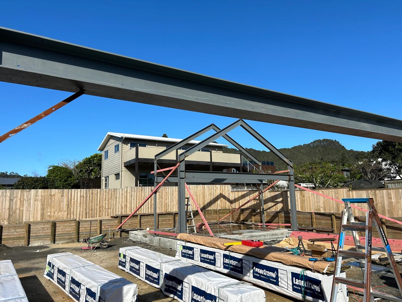 Roof Steel Beams — Auckland