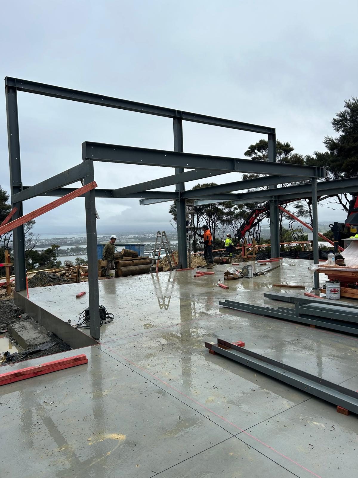 Steel Columns & Beams — Auckland