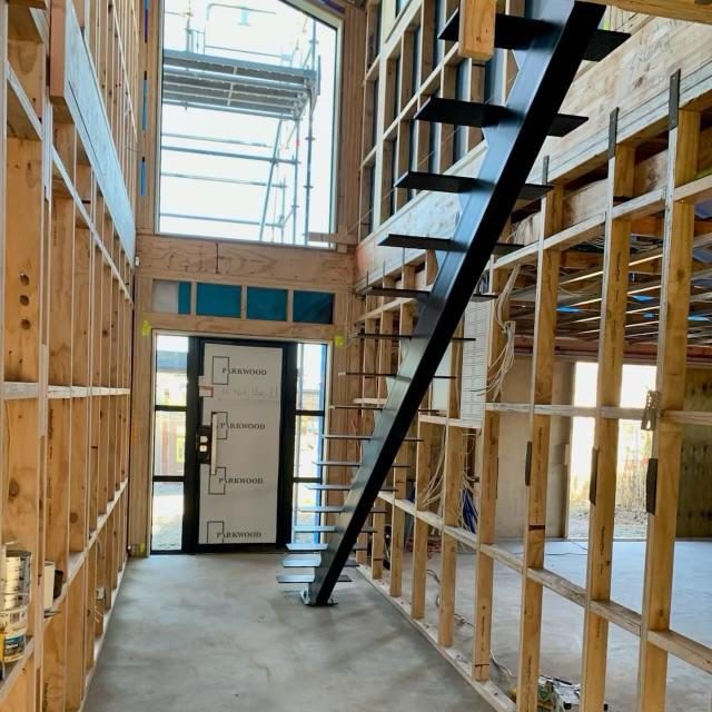 Steel Staircase Stringer — Auckland