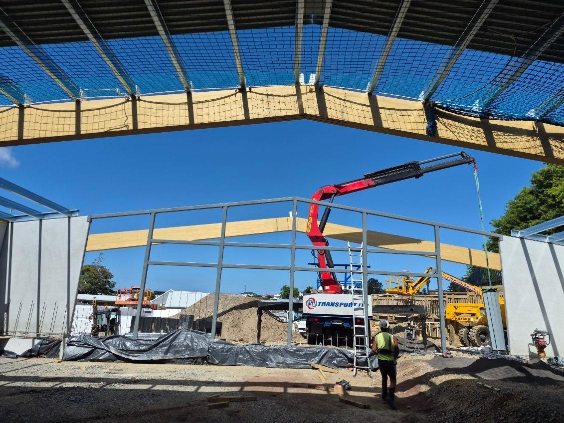 Warehouse Steel Erection — Auckland