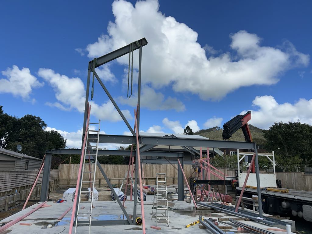 Roof Structure Steel — Auckland